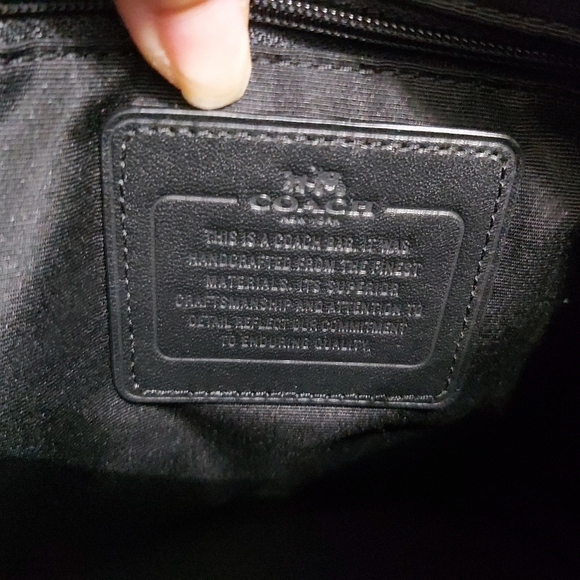 Coach signature Ava tote smoke black - Picture 4 of 8
